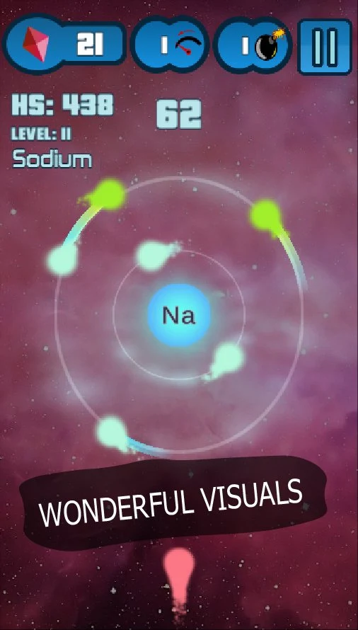 Atom Throw screenshot